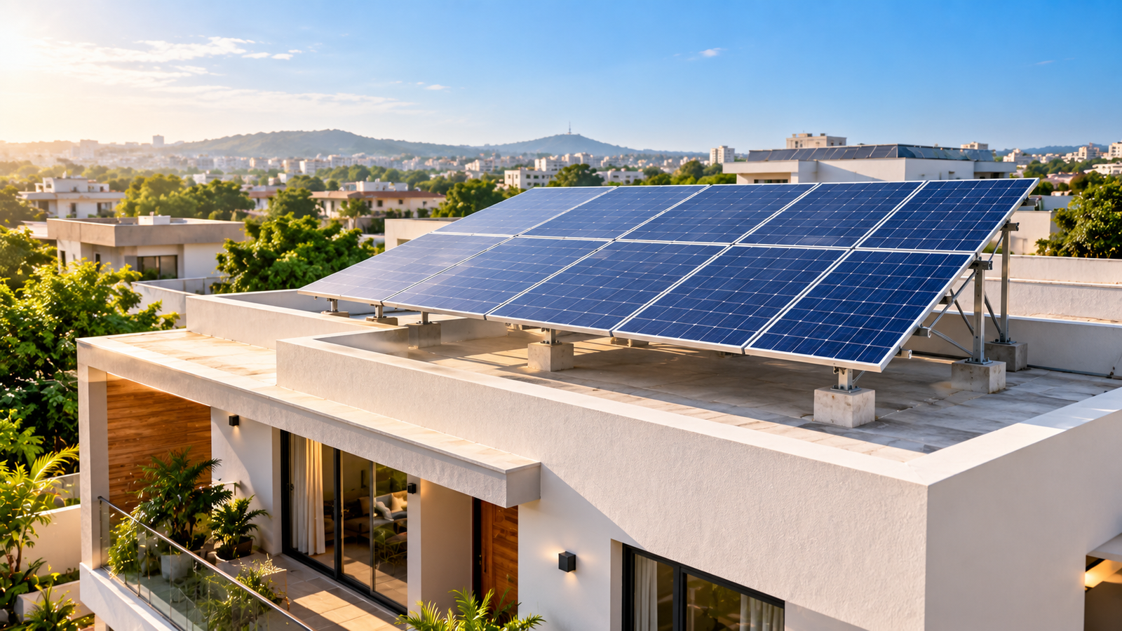 Residential rooftop solar project